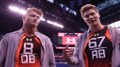 Josef Newgarden & Sage Karam besuchen die NFL Combine