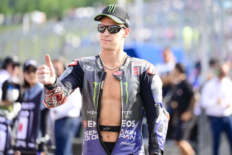 Fabio Quartararo fuhr die Yamaha im Motegi-Sprint auf Platz 6