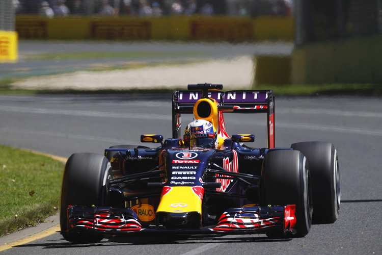 Daniel Ricciardo im Red Bull Racing-Renault