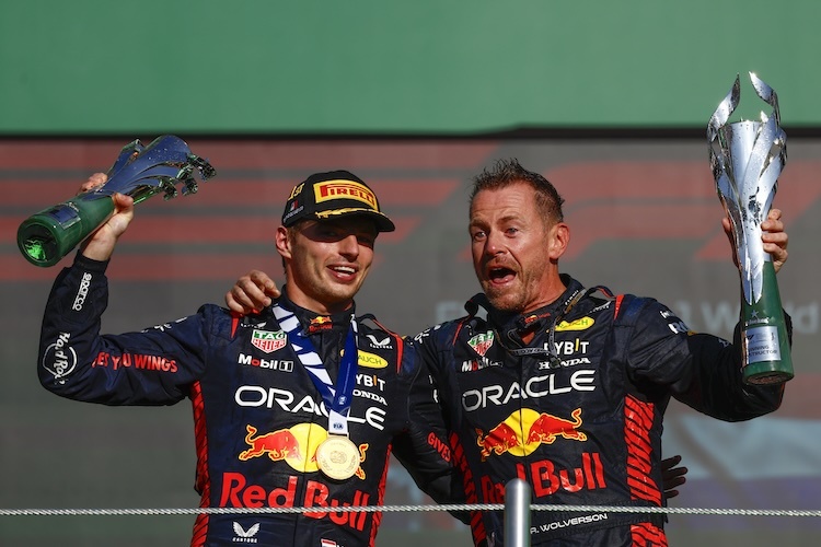 Jubel bei Red Bull Racing