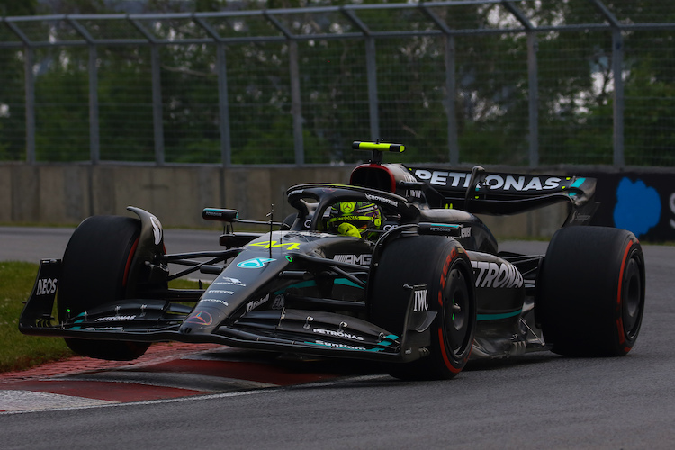 Lewis Hamilton war am Trainingsfreitag in Montreal aus einem einfachen Grund der Schnellste