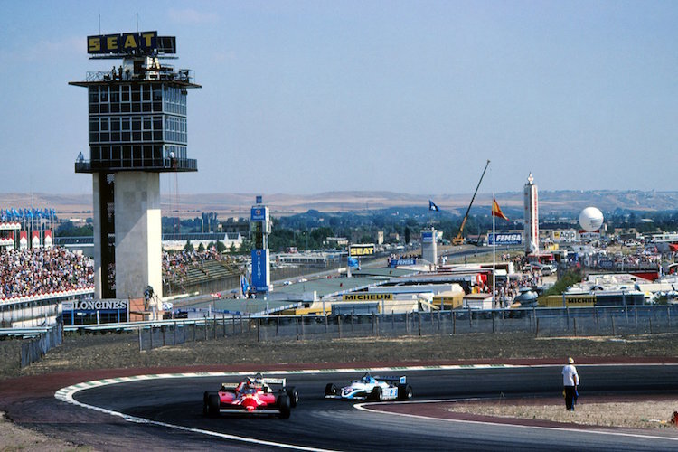 1981 wurde letztmals auf der Madrilener Rennstrecke von Jarama gefahren