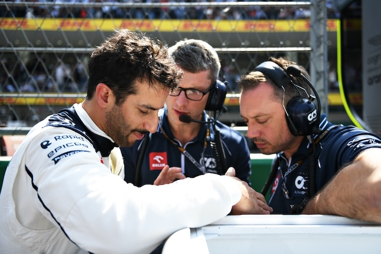 Daniel Ricciardo: «Ich hoffe, dass wir wieder ein Top-10-Auto haben werden»