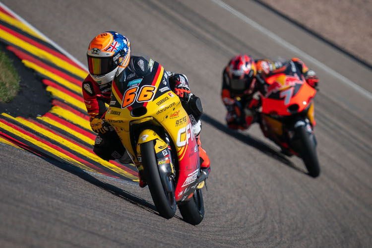 Joel Kelso brachte das Deutschland-Design auf dem Sachsenring kein Glück