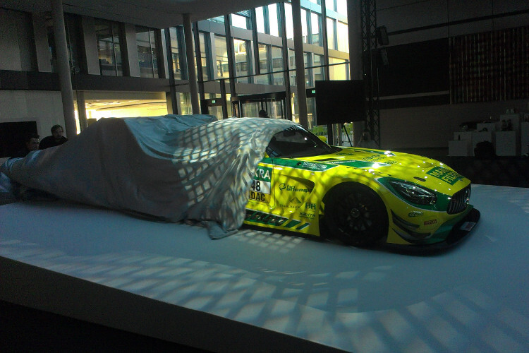 Enthüllung des Mercedes-AMG GT3