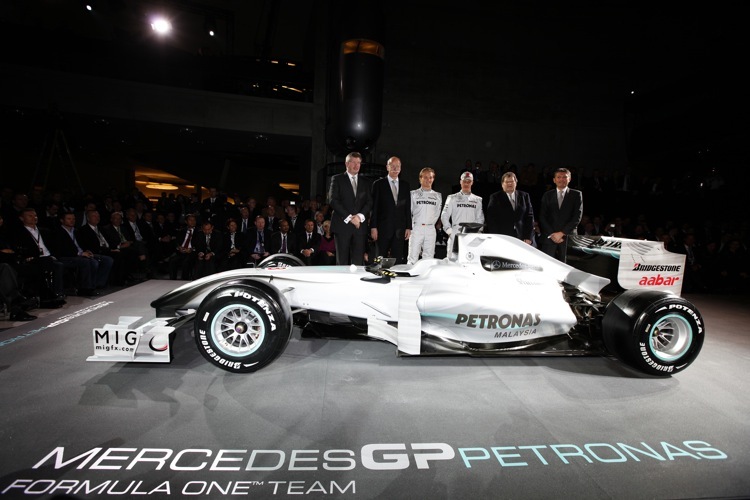 Mercedes Grand Prix Präsentation