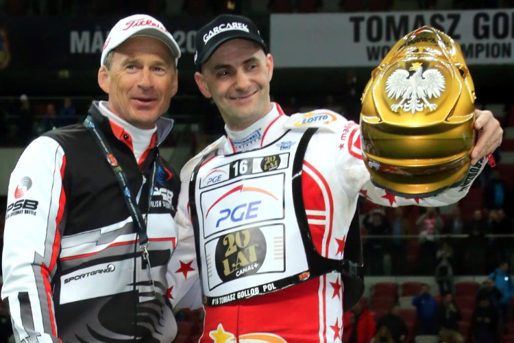 Zwei der besten Speedway-Fahrer ihrer Zeit: Hans Nielsen (li.) und Tomasz Gollob