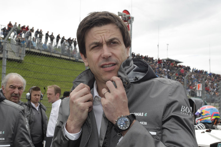 Mercedes-Motorsportchef Toto Wolff: «Bei diesen Bedingungen kannst du mehr falsch machen als richtig»