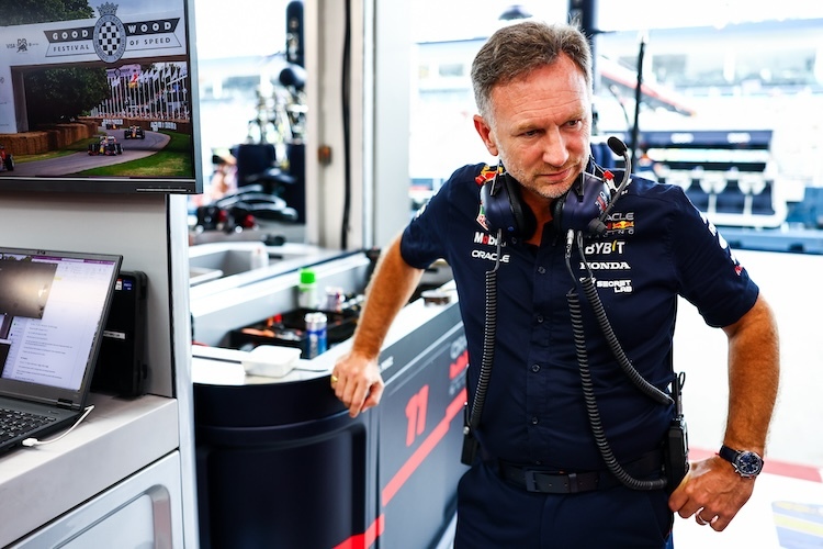 Red Bull Racing-Teamchef Christian Horner