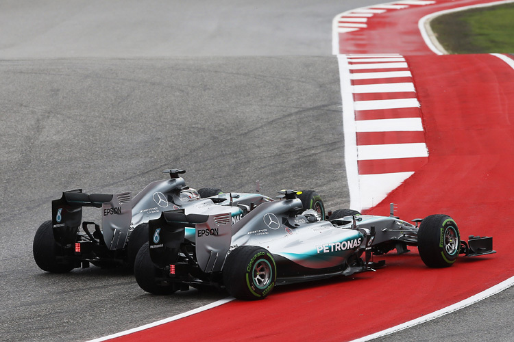 Hamilton gegen Rosberg in Austin