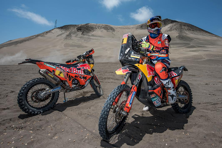 Das KTM-Werksteam ist bereit für die Rallye Dakar 2018
