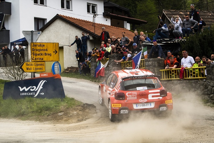 Yohan Rossel gewann erneut die WRC2