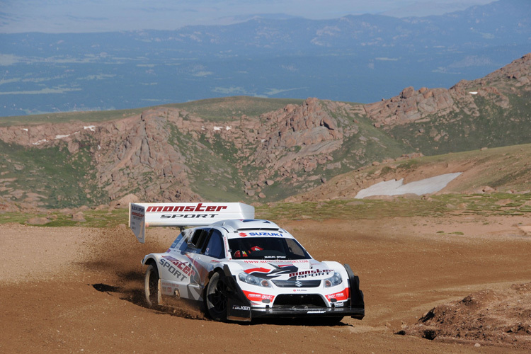 «Monster» Tajima am Pikes Peak