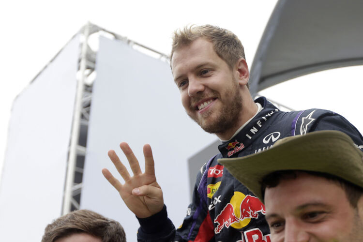 Sebastian Vettel wäre unter dem neuen Punktesystem erst drei Mal Weltmeister