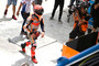 Marc Márquez nach dem Crash im Warm-up von Mandalika