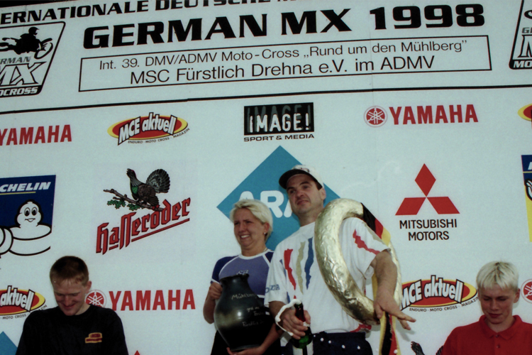 Torsten Wolff Sieger beim Heimrennen 1998