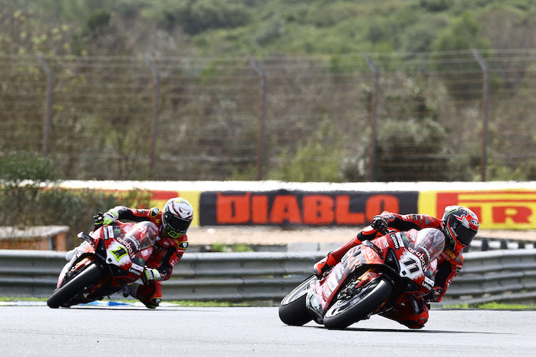 Nicolò Bulega und Álvaro Bautista