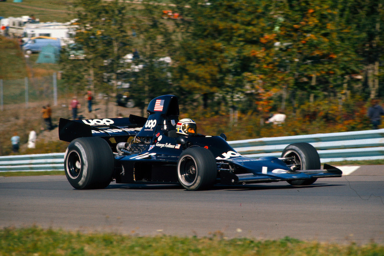 George Follmer 1973 im eleganten Formel-1-Shadow DN1