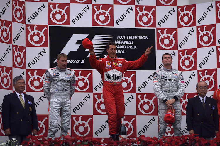 Unvergesslich: Michael Schumachers Suzuka-Sieg von 2000