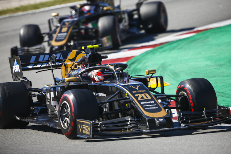 Magnussen vor Grosjean