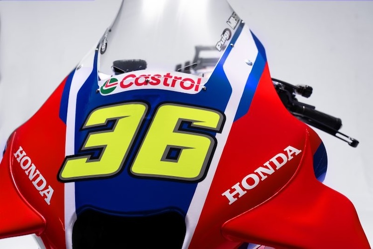 Neues Design, bekannte Startnummer: Die Honda RC213V von Joan Mir