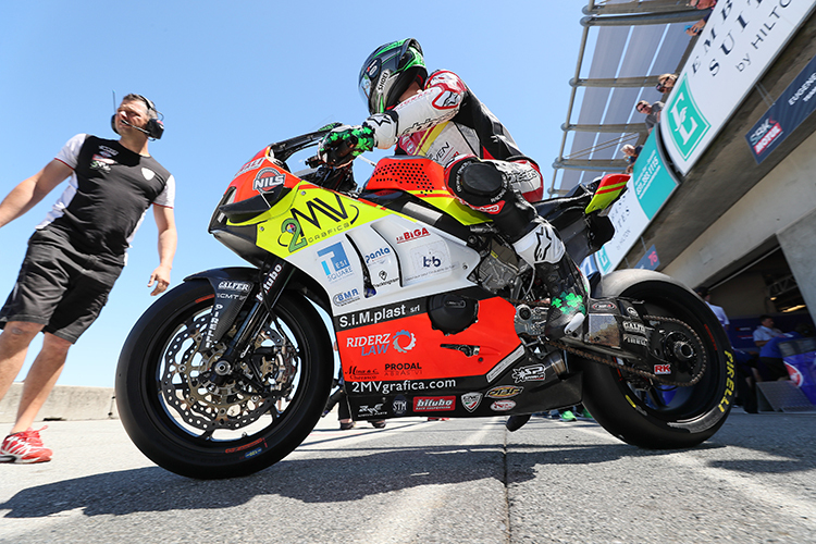 Go Eleven Ducati setzt als einziges SBK-Team auf Bitubo-Suspension