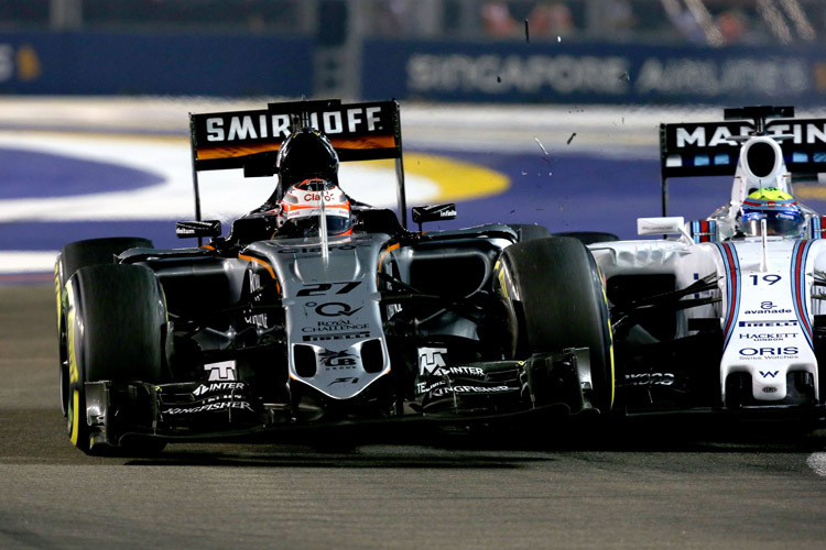 Felipe Massa: «Der Crash hat mein Rennen zerstört»