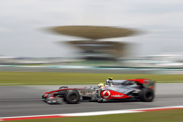 Zwei Bestzeiten am Freitag für Lewis Hamilton (McLaren)