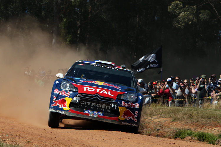 Sébastien Loeb bei der Rallye Australien