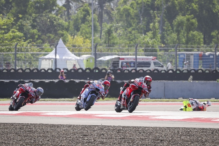 Francesco Bagnaia an der Spitze