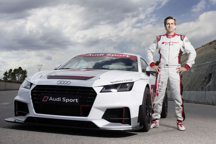 Der Markenpokal-Audi und Markus Winkelhock