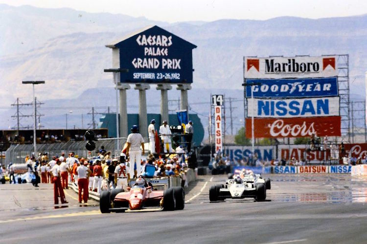 Nein, das war nichts: Die Formel 1 auf einem Parkplatz in Las Vegas