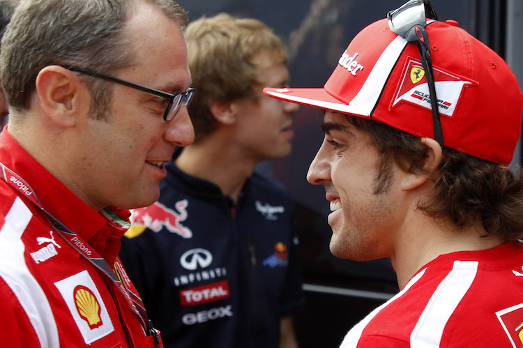 Der frühere Ferrari-Teamchef Stefano Domenicali hält auch heute noch grosse Stücke auf seinen ehemaligen Schützling Fernando Alonso