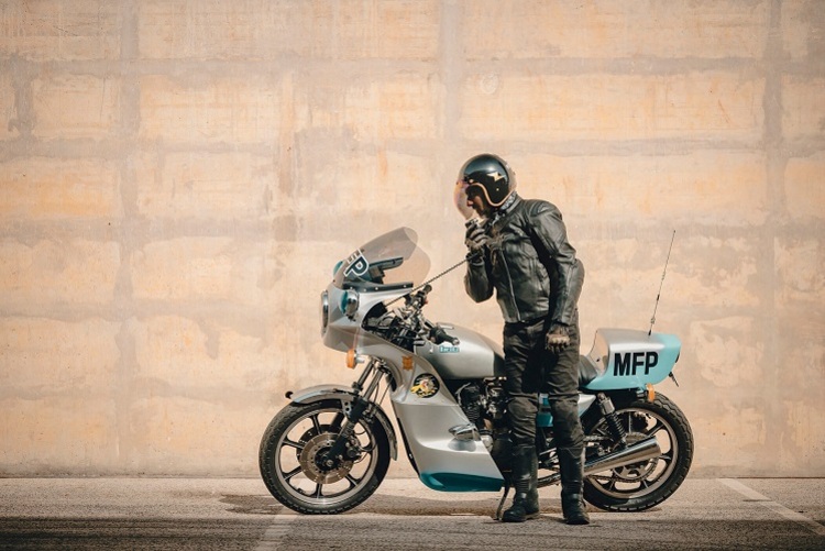 Die portugiesische Custom-Schmiede baute das MFP-Filmmotorrad so originalgetreu wie möglich nach