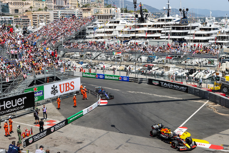 Max Verstappen im freien Training zum Monaco-GP