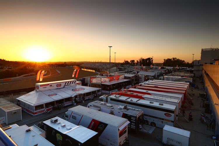 Die meisten Superbike-Teams blieben zum Testen in Jerez