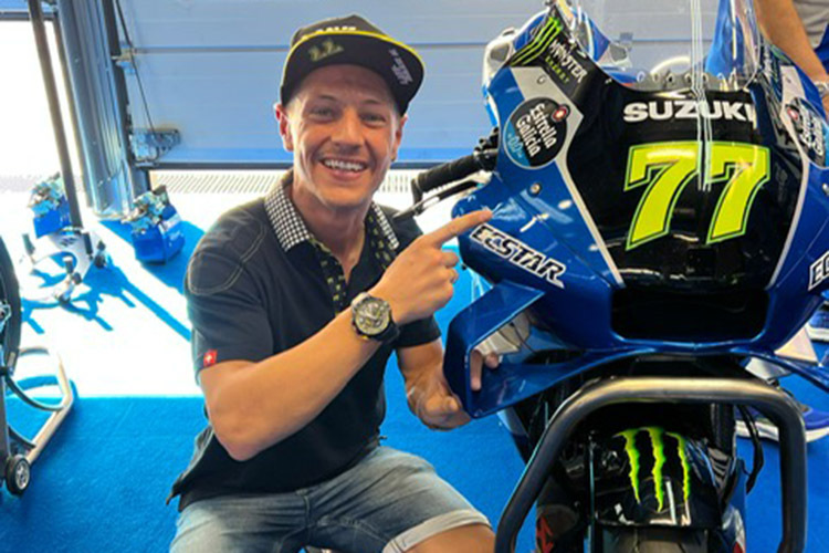 Domi Aegerter wurde zum Suzuki-MotoGP-Test eingeladen