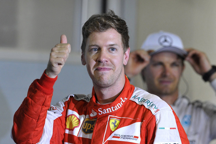 Sebastian Vettel unterstützt den Nachwuchs