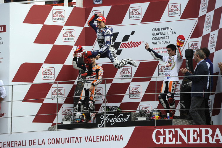 Valencia 2013: Lorenzo siegt, Rookie Márquez holt den Titel