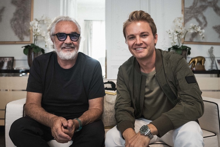 Flavio Briatore und Nico Rosberg