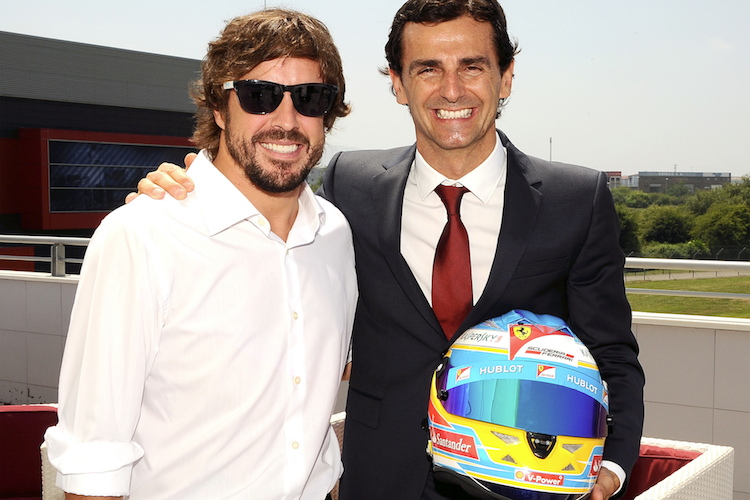 Fernando Alonso und Pedro de la Rosa kennen sich seit vielen Jahren