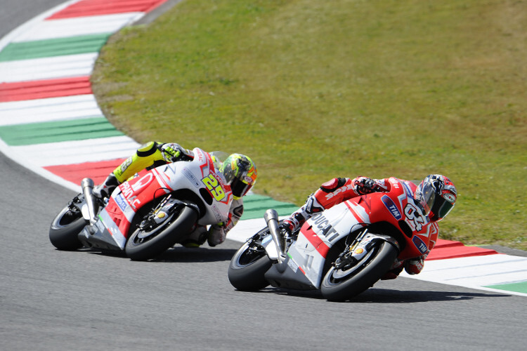 Im Verlauf der Saison 2014 wurden die Ducati-Fahrer immer stärker