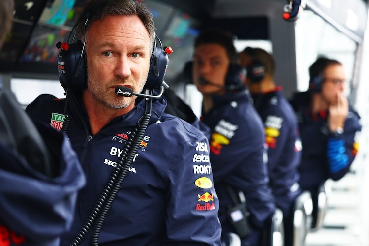 Red Bull Racing-Teamchef Christian Horner