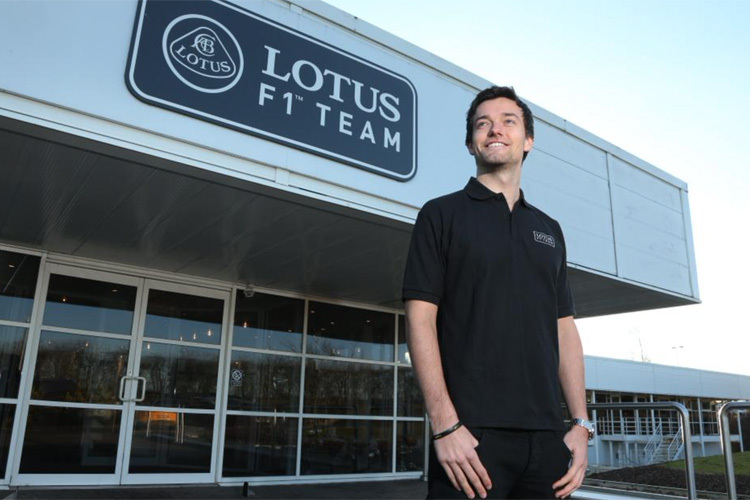 Lotus-Testfahrer Jolyon Palmer