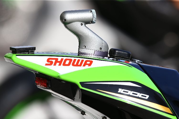 Hochauflösende Kameras auf den Motorrädern sind auch in der Superbike-WM Standard