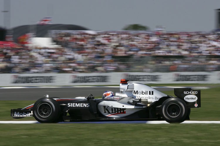 Kimi Räikkönen in Silverstone 2005
