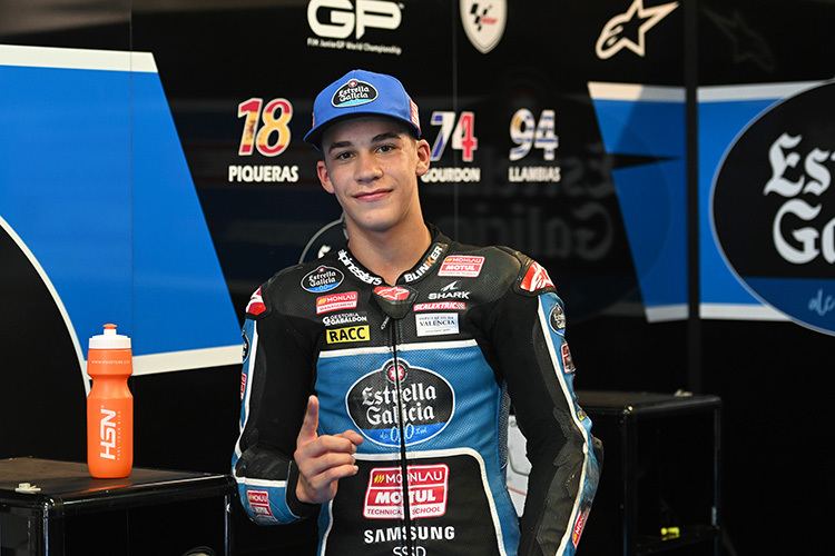 Ángel Piqueras fährt 2023 für Leopard-Honda die Moto3-WM