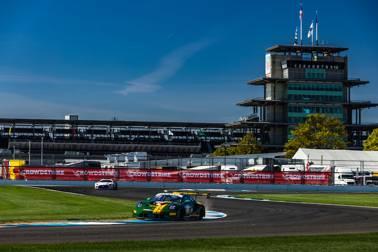 Laurin Heinrich im Wright Motorsports Porsche 911 GT3 R