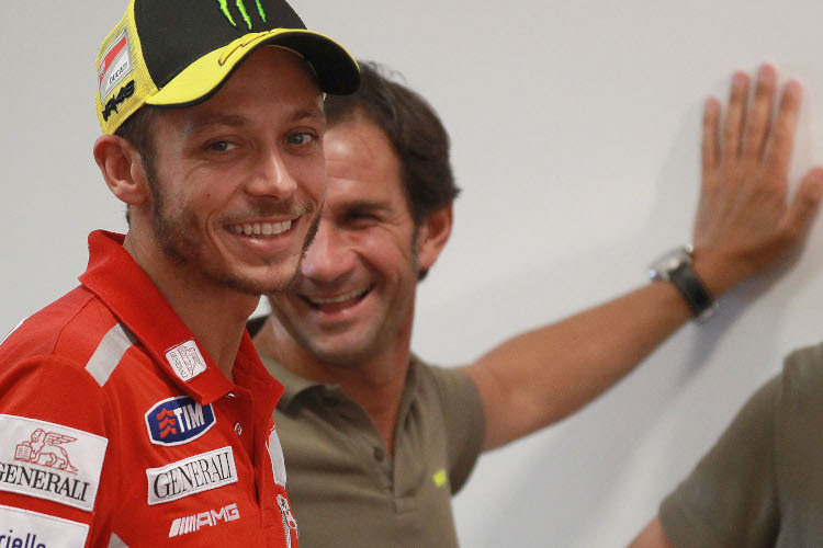 2012 arbeitete Davide Brivio noch für den damaligen Ducati-Fahrer Valentino Rossi