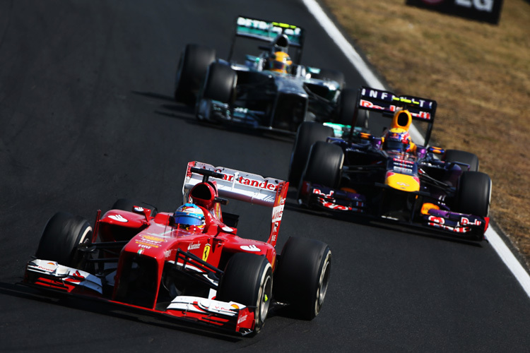 Ferrari vor Red Bull Racing und Mercedes? Das Bild trügt